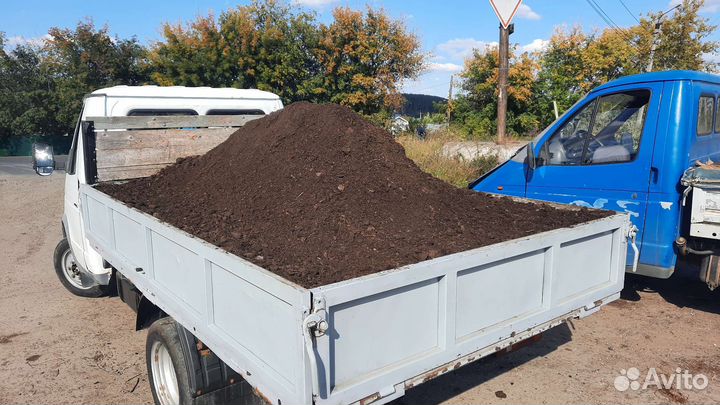 Плодородный перегной навоз земля