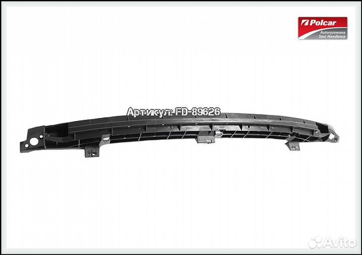 Усилитель переднего бампера Peugeot 206