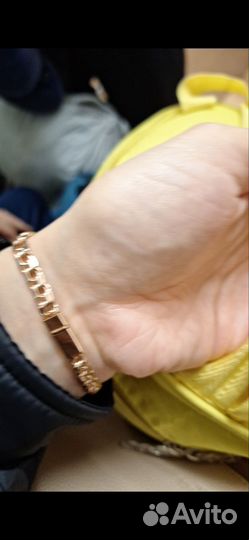 Золотой женский браслет 583