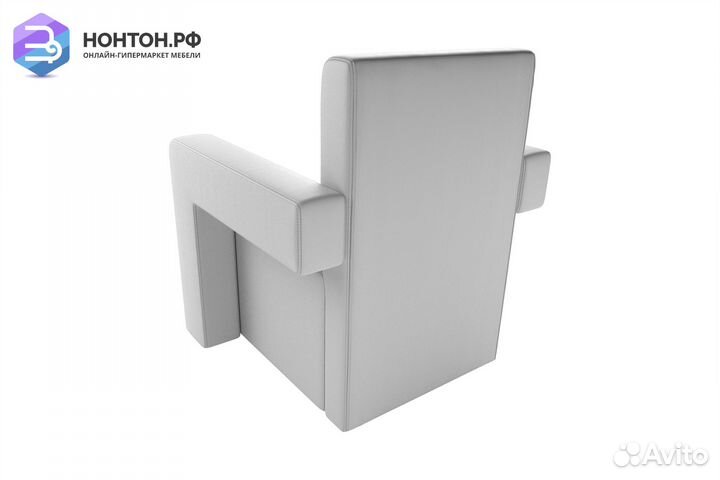 Кресло Рамос экокожа белая