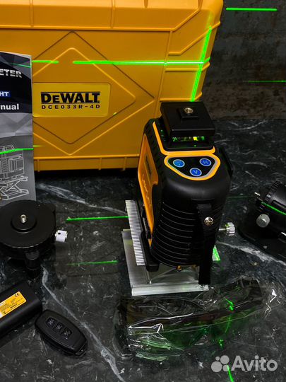 Лазерный уровень dewalt 16 линий