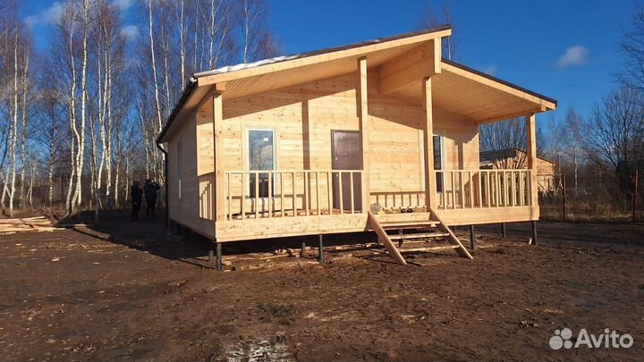 Все сезонные дачный домик утеплённые