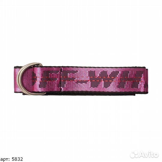 Off white ремень розовый