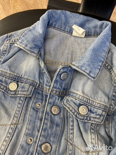 Джинсовая куртка детская 86р-р HM