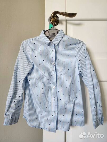 Блуза школьная 122 128