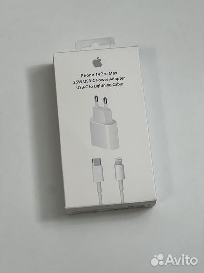 Комплект быстрой зарядки Apple 25W