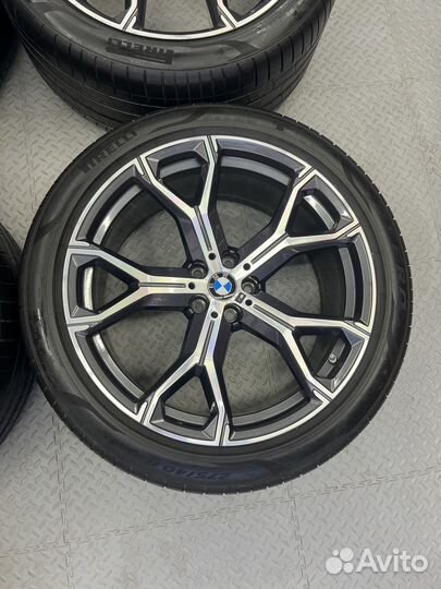 Колеса оригинал BMW X5 X6 G05 741 M R21 Pirelli