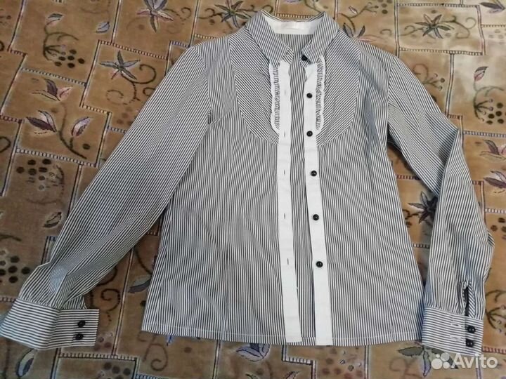 Рубашка на девочку(школа) 134р
