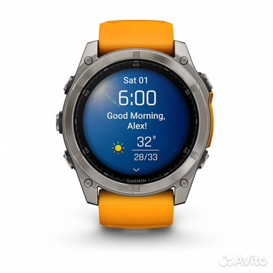 Garmin Fenix 8 51mm amoled Sapphire Titanium