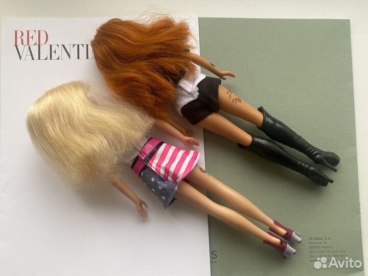 Кукла toy shock 2012 c татуировками блондинка