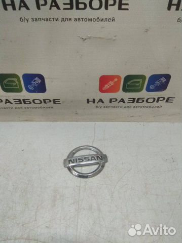 Эмблема задняя Nissan Note E11 1.6 2007