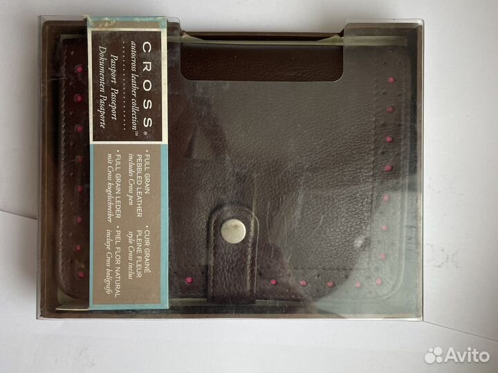 Кошелек женский нат кожа Cross