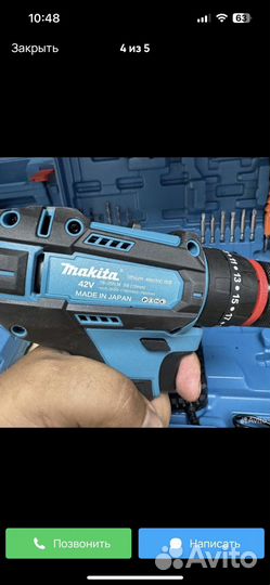 Шуруповерт 42v makita