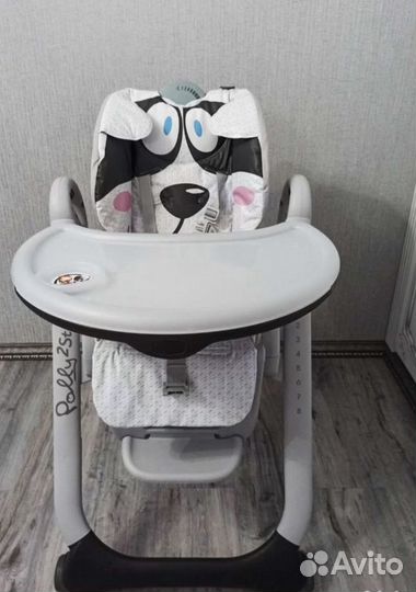 Стульчик для кормления chicco polly