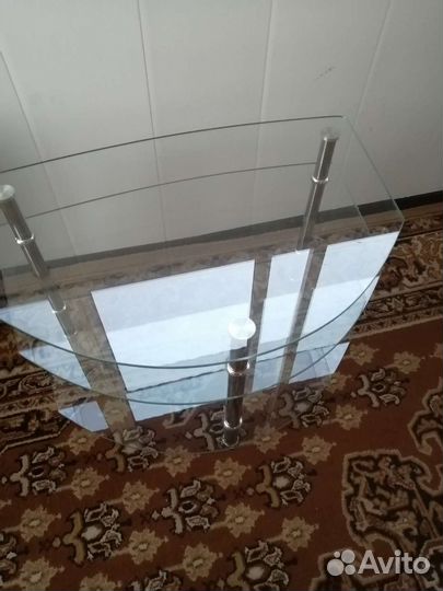 Тумба под телевизор бу, стеклянная