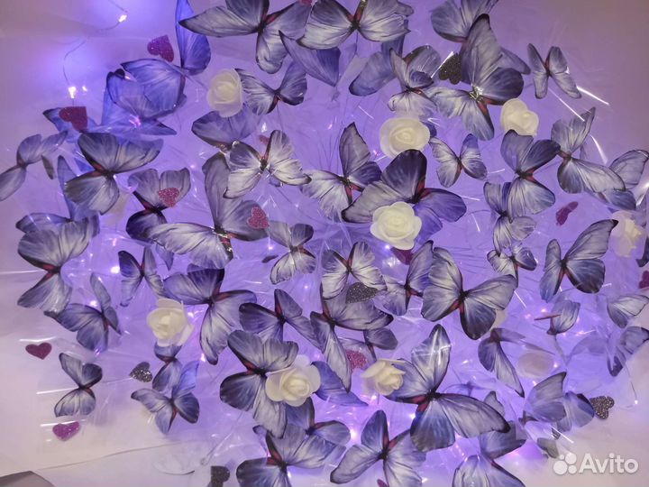 Букет из бабочек