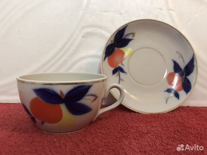 Чайная пара, чашка Полонное СССР