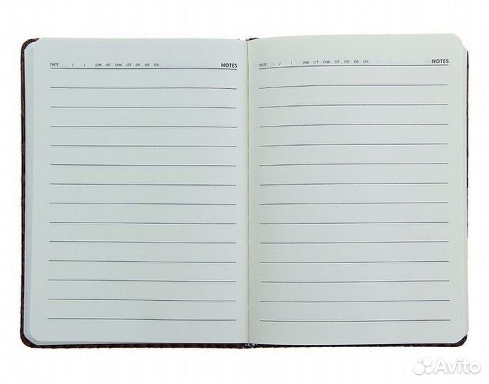 Ежедневник недатированный формат А6, 80 листов, ли
