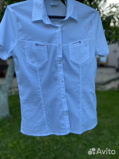 Рубашка школьная 158