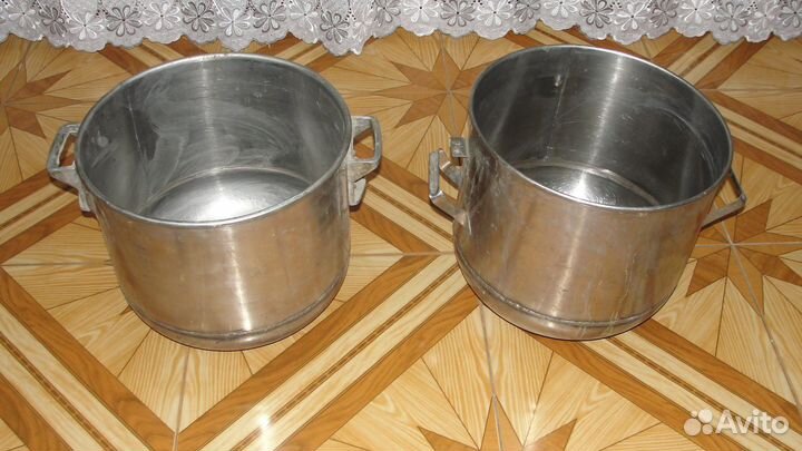 Емкость из нержавеющей стали 27 литров 2 шт