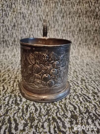 Подстаканник мельхиор СССР