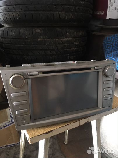 Магнитола на toyota camry 40