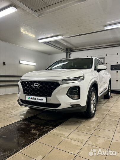 Hyundai Santa Fe 2.2 AT, 2019, 99 000 км