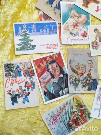 Открытки Гундобин Климашин СССР 50х г