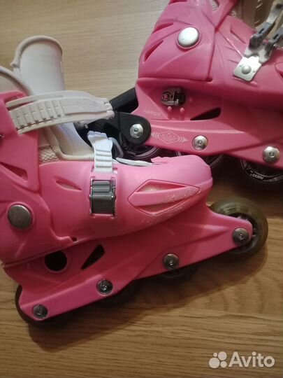 Ролики раздвижные для девочки 25-29рр