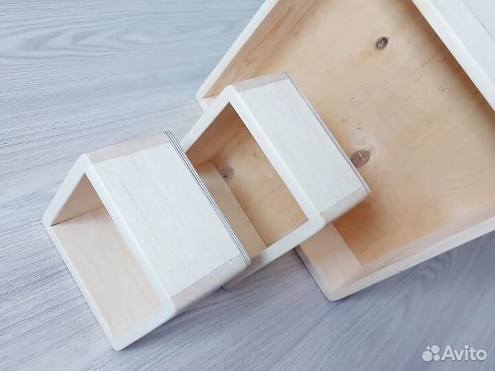 Деревянные ящики для декора, подарков 3 шт