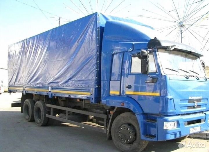 Тент на Камаз. Тентованный кузов на Камаз