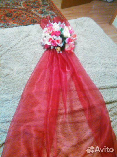 Украшение на свадебную машину