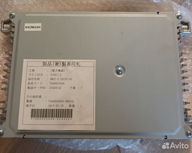 Контроллер экскаватора hitachi