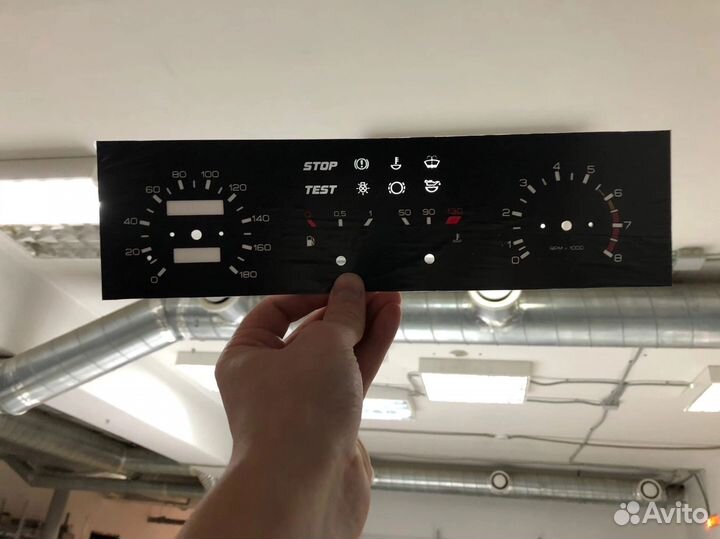 Шкалы приборной панели