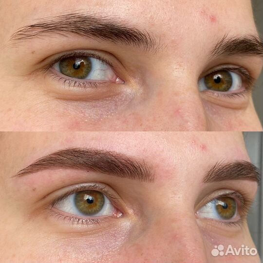 Оформление бровей