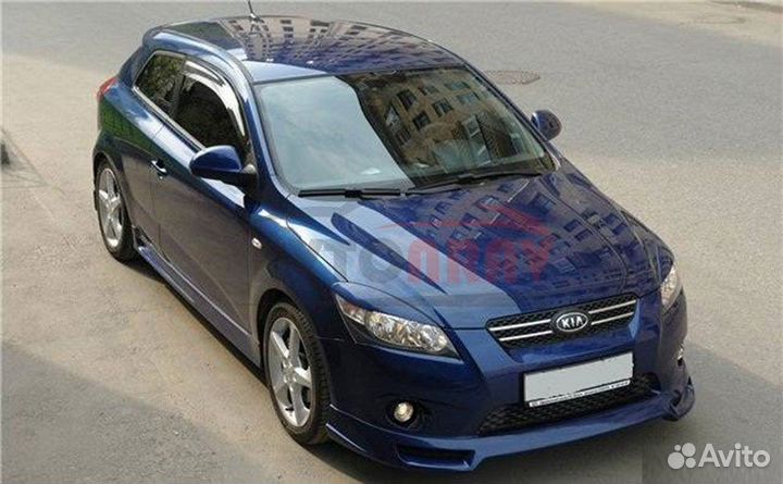 Реснички на фары для Kia Cееd 1