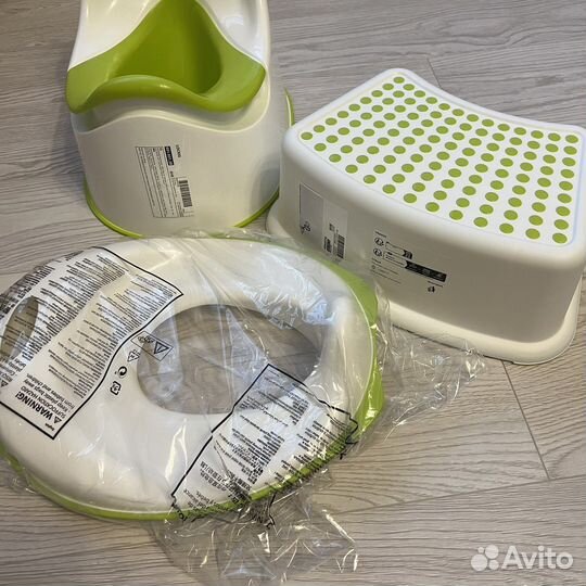 Набор горшок, накладка, подставка IKEA