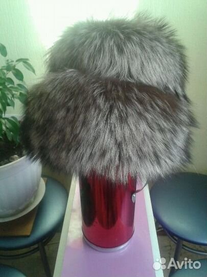 Шапка из чернобурки