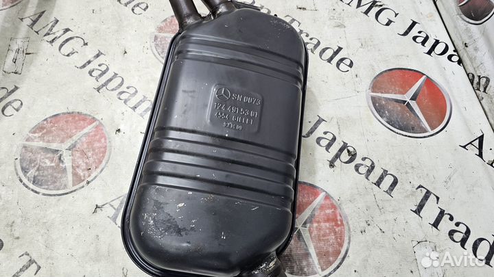 Глушитель в сборе на Mercedes-Benz W124 CE320