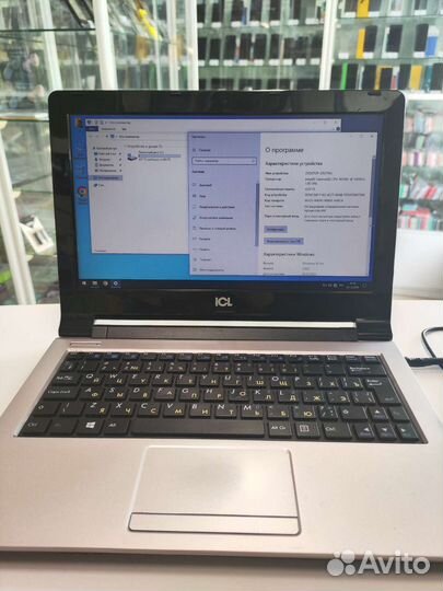 Нетбук ICL 2 ядра 1600Ггц 4Гб 500Гб 11.6