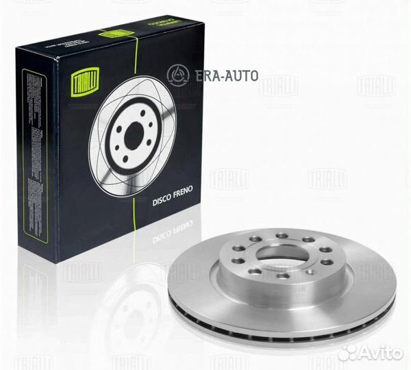 Trialli DF180106 Диск торм. для а/м Skoda Octavia A5 (04) /VW Golf V (03) перед. d280 (DF 180106)