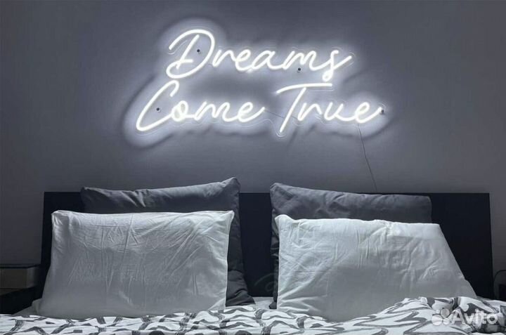 Производство неоновых вывесок с креплениями