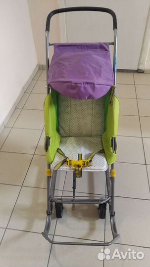 Детская коляска сани