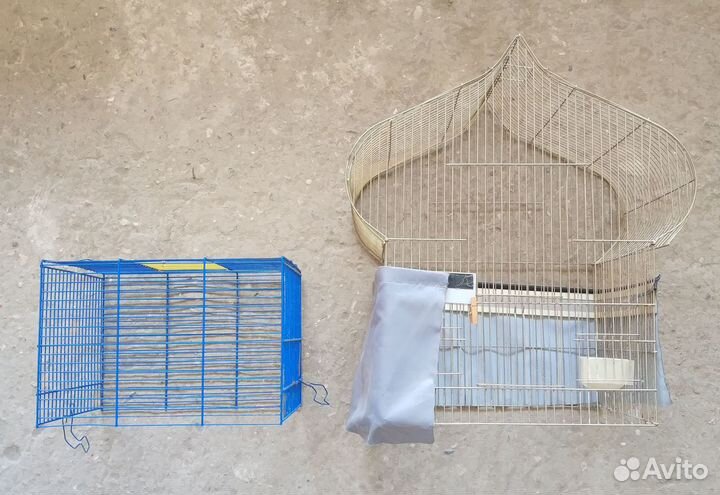 Клетка большая деревянная для птиц и тд 45х30х65см