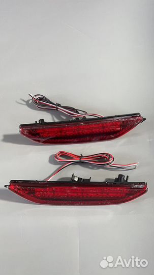 Светодиодные фонари в задний бампер Kia Rio 3 K2