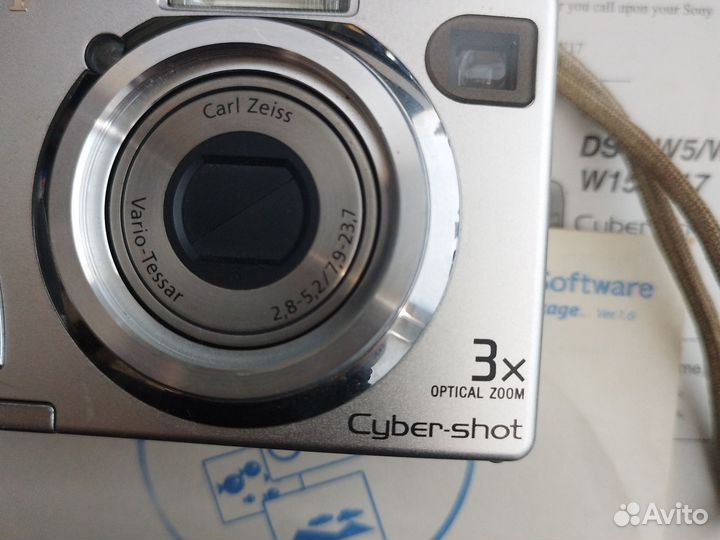 Компактный фотоаппарат sony cyber shot