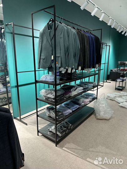 Стеллажи Рейлы Вешала Торговое оборудование