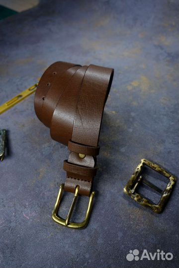 Ремни натуральная кожа
