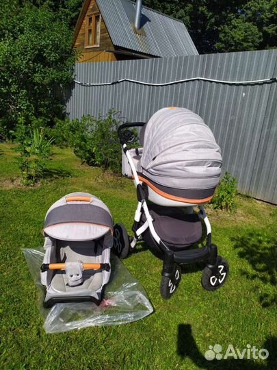 Детские коляски 2 в 1 adamex
