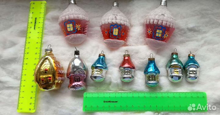 Елочные игрушки СССР